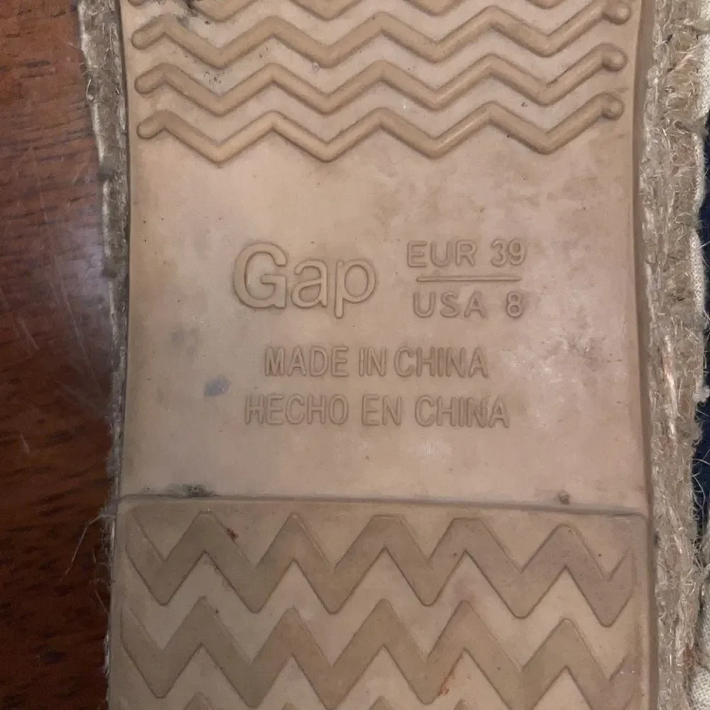 Suede Gap espadrilles